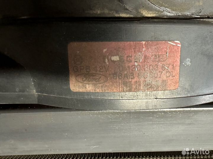 Кассета радиаторов Ford Focus 1