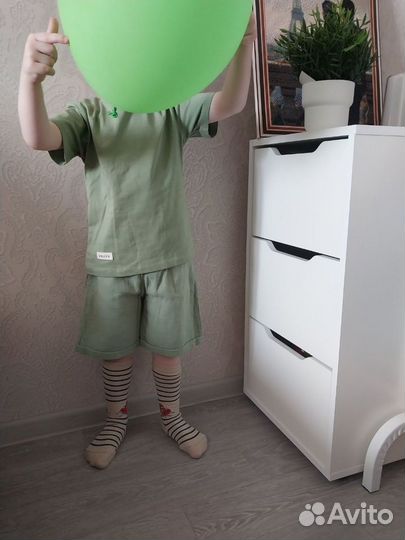 Летний костюм на мальчика муслин Vauva Турция