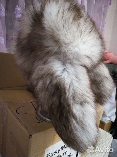 Шапка из песца