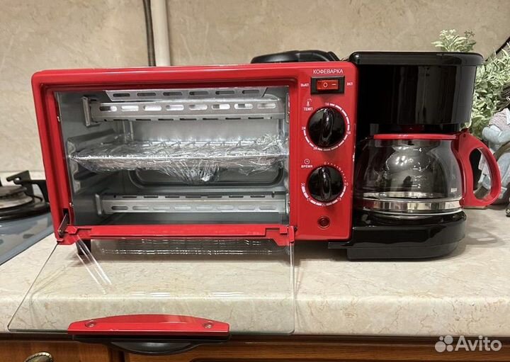 Мини печь 3 в 1 Breakfast bar