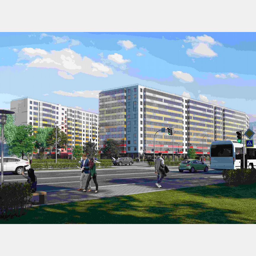 Квартира-студия, 39 м², 1/11 эт.