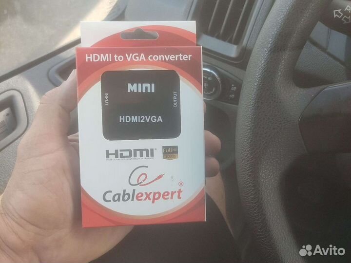 Преобразователь цифрового hdmi сигнала в VGA видео