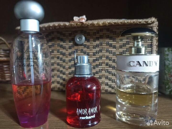 Nina Ricci, Dior, Lancome, Guerlain, Cacharel