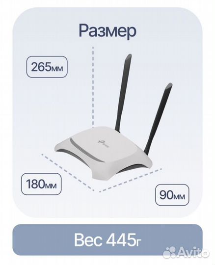 Роутер TP-Link TL-WR850N