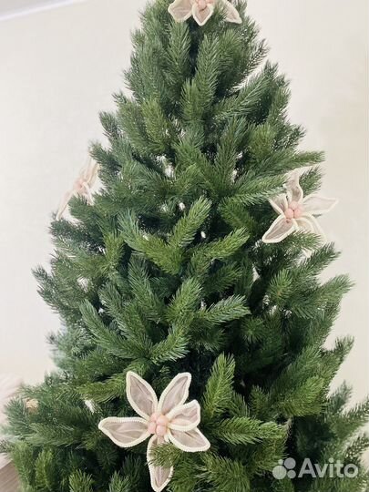 Набор цветы на ёлку