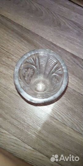 Ваза хрустальная СССР под цветы