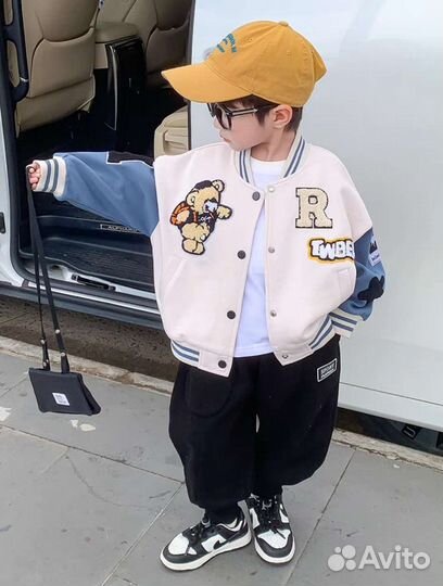 Бомбер детский 104 110 116 128 134 140