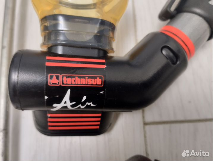 Маска omer Aries 39. Трубка Technisub.Ласты tusa