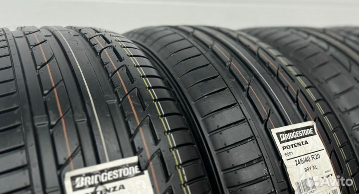 Bridgestone Potenza S001 275/40 R19 и 245/45 R19 102Y