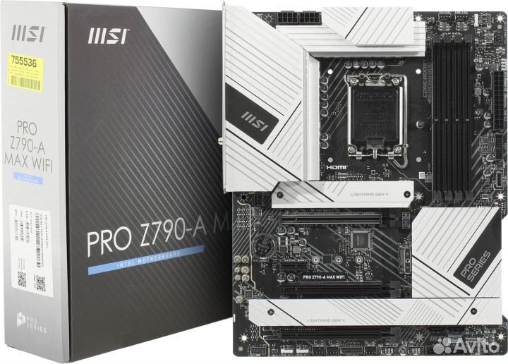 Материнская плата Socket LGA1700 MSI PRO Z790-A MA