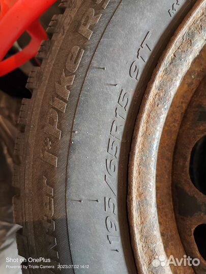 Зимняя резина с дисками r15