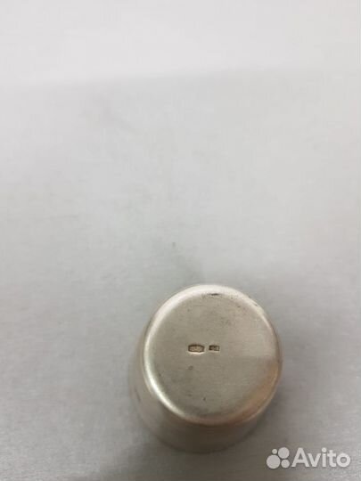 Стопка серебро 875 проба со звездой