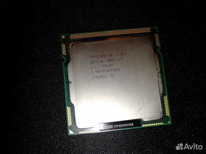 Процессор Intel Core i7 860