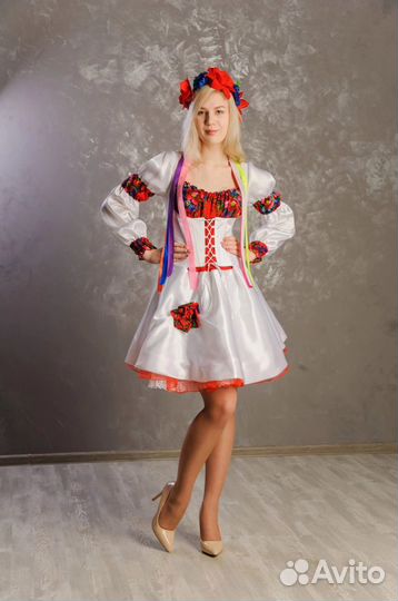 Костюм Украинский народный женский на 44-46 размер