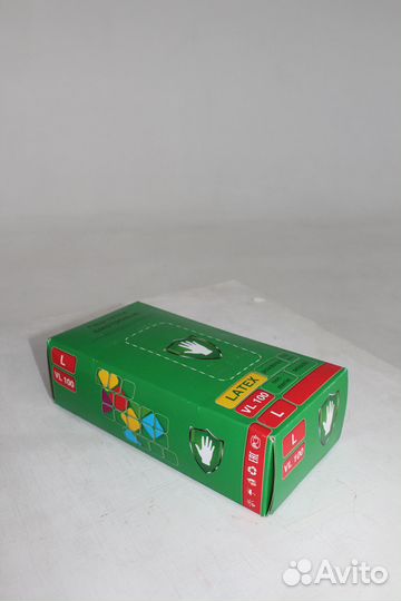 Перчатки нитрил латекс тпэ 50 шт