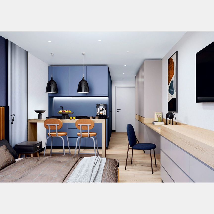 Апартаменты-студия, 28,1 м², 6/14 эт.