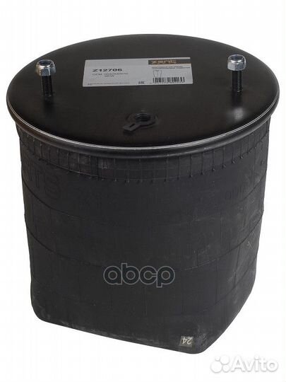 Z12706 пневмопод.без стак. h520 2шп.M12смещ.25