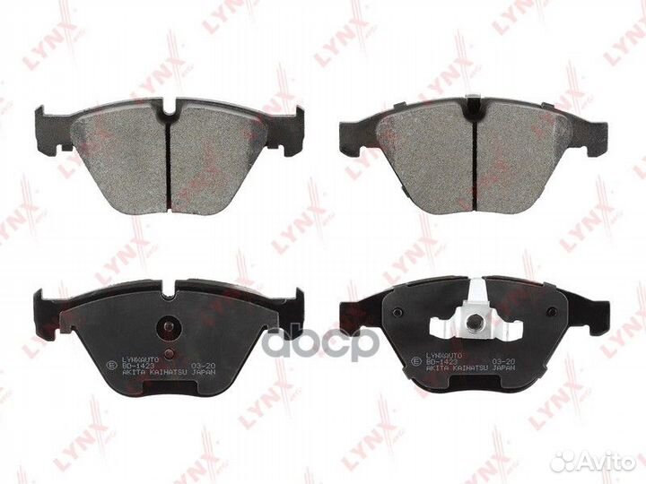 Колодки тормозные передние BD-1423 lynxauto