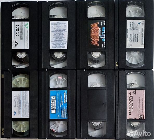 Видеокассеты VHS музыка hi fi