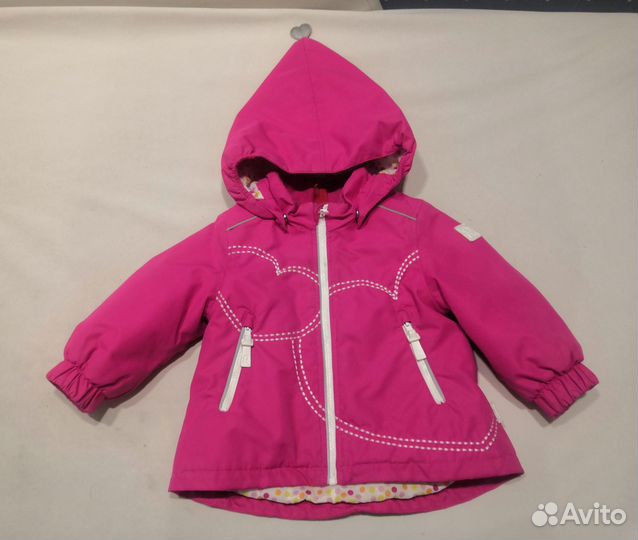 Куртка ветровка Reima(оригинал)р.74 весенняя, б/у