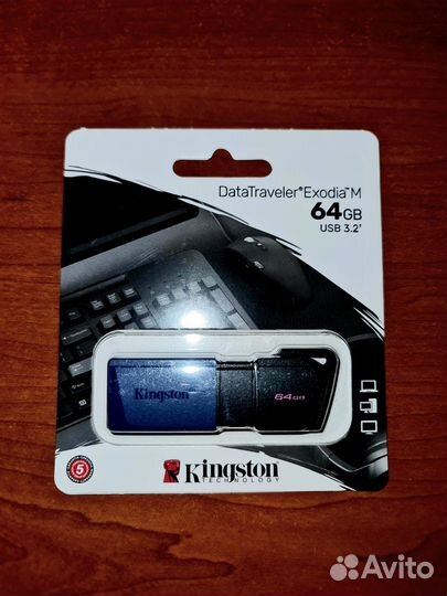 USB флешки Kingston Exodia M Exodia Onyx новые 64