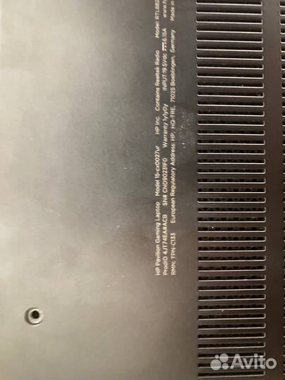 Ноутбук hp pavilion 15