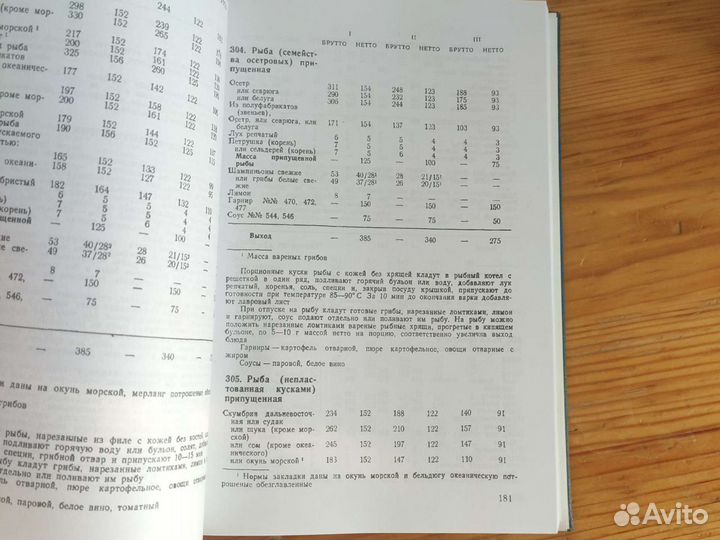 Сборник рецептур