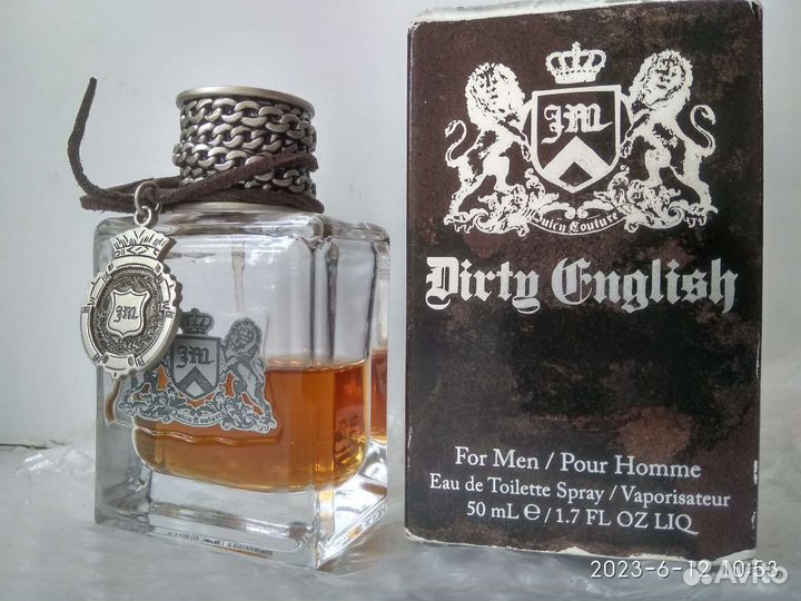 Туалетная вода Dirty English 50 мл. Оригинал