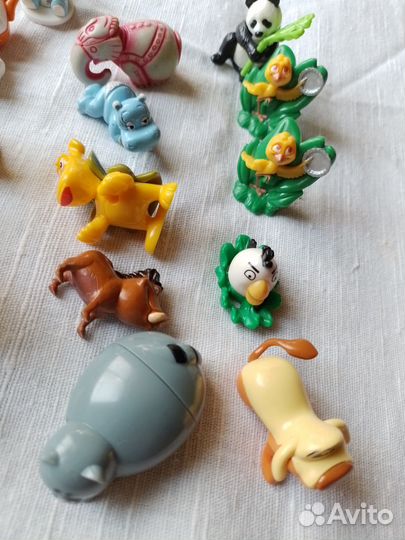 Игрушки из киндера 90х пакетом