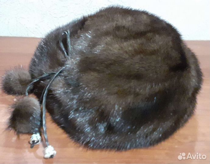 Берет женский норковый