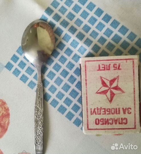 Чайная ложка мнц (мельхиор ) Киев / Времён СССР