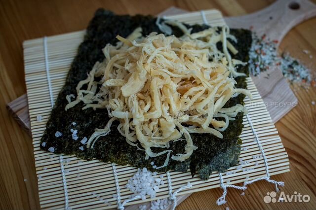 Кальмар сушеный стружка, 1 кг