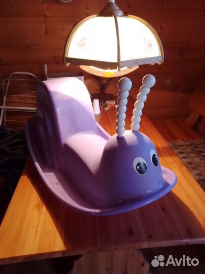 Детская качалка улитка