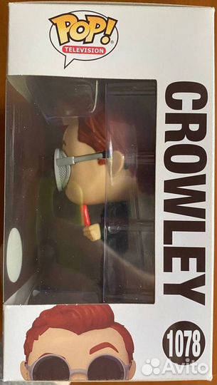 Funko pop Good Omens Crowley (chase)