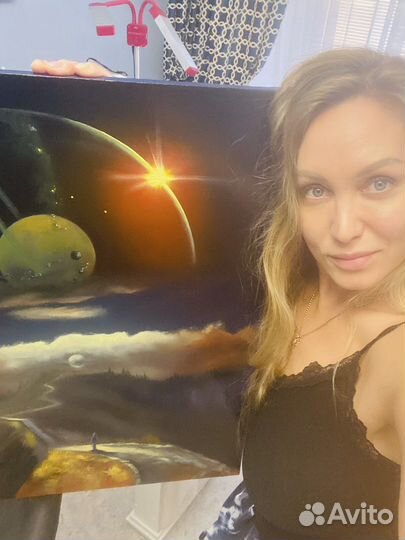 Картина маслом на холсте