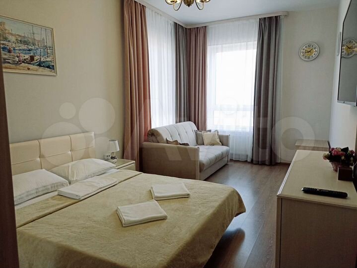 1-к. апартаменты, 45 м², 11/12 эт.