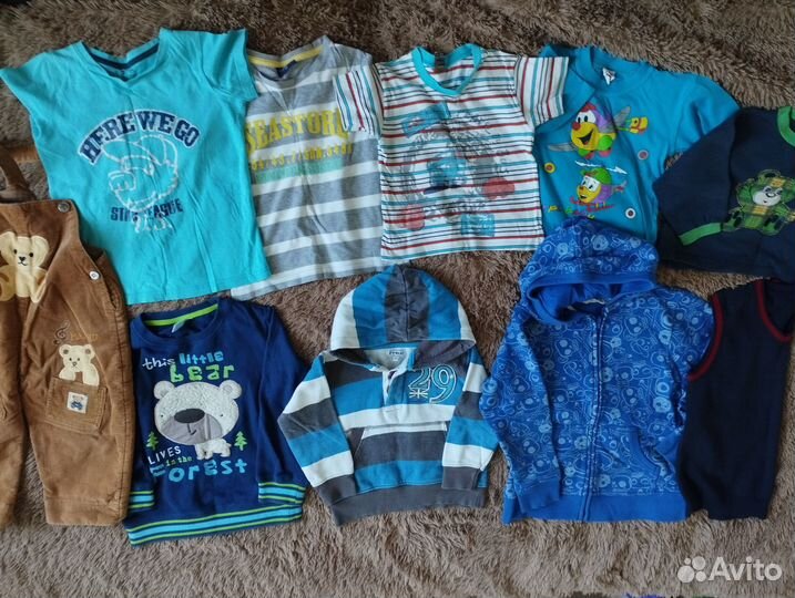 Пакетом 86-116 на мальчика