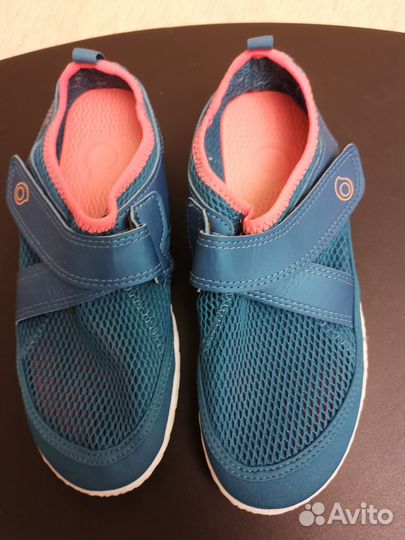 Коралловые тапочки aquashoes 500 бирюзовые subea