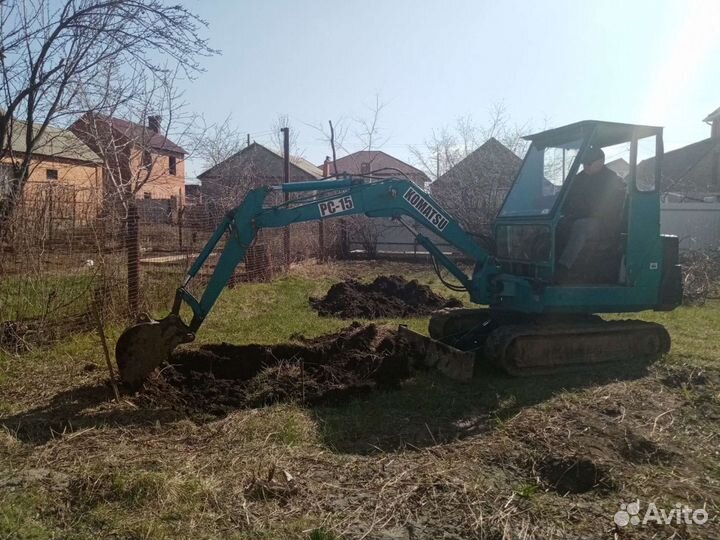 Услуги мини экскаватора