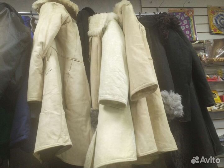 Жилет меховой из дублёной овчины +