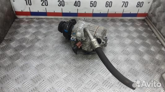 Компрессор кондиционера volkswagen touareg 7L, Номер 7H0820805J, JZW820803CX (4OK08BU01)