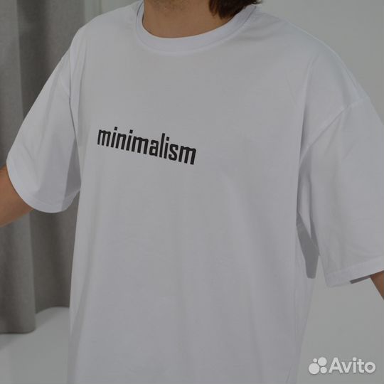 Футболка оверсайз Minimalism