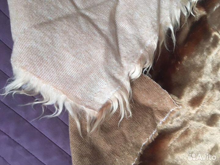 Мех искусственный новый 2 вида