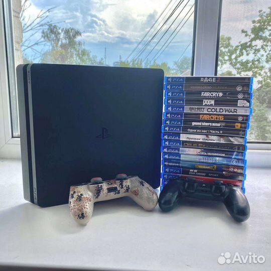 Sony ps4 + много игр