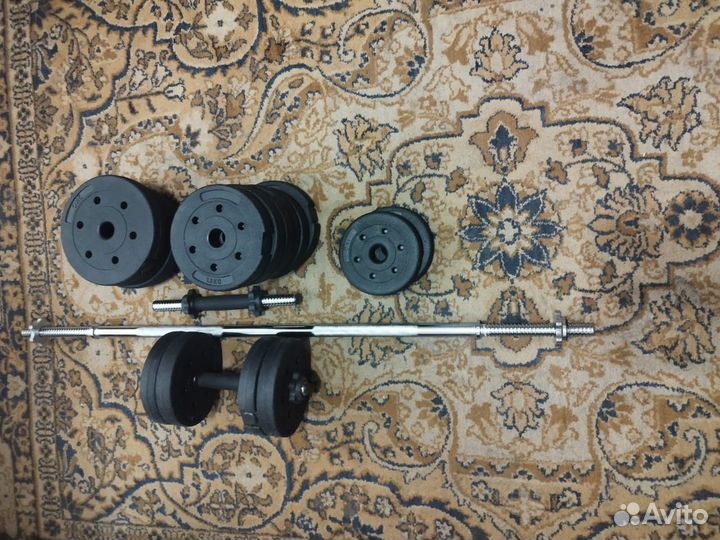 Спортивный инвентарь Штанга и Гантели