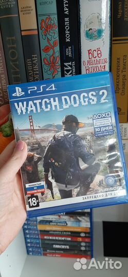 Игры на дисках ps4