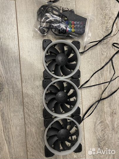 Комплект вентиляторов cougar vortex rgb spb 120