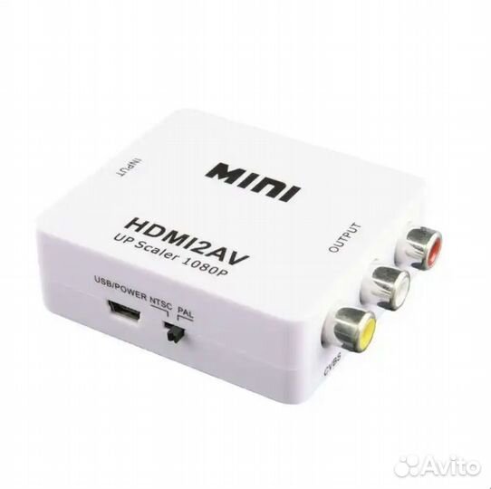 Переходник hdmi в AV RCA
