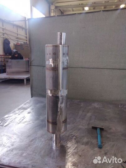 Глушитель на ам газель