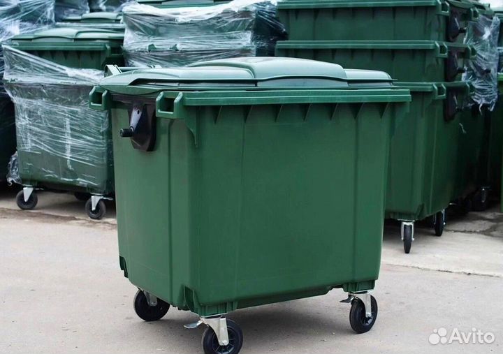 Пластиковый контейнер 1100л, 770л. Арт. 14153